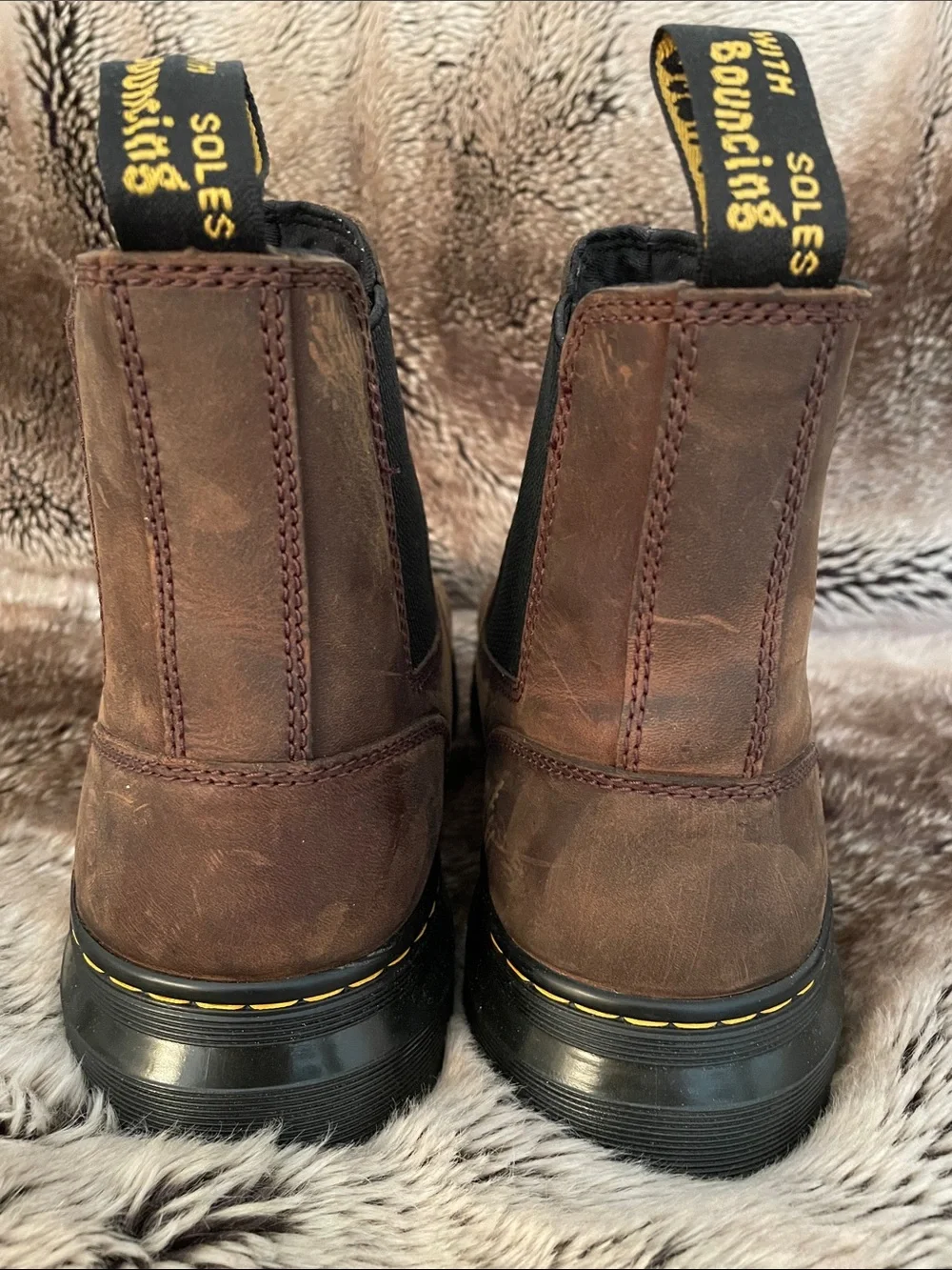 Dr. Martens Embury Chelsea boots Crazy Horse size 11